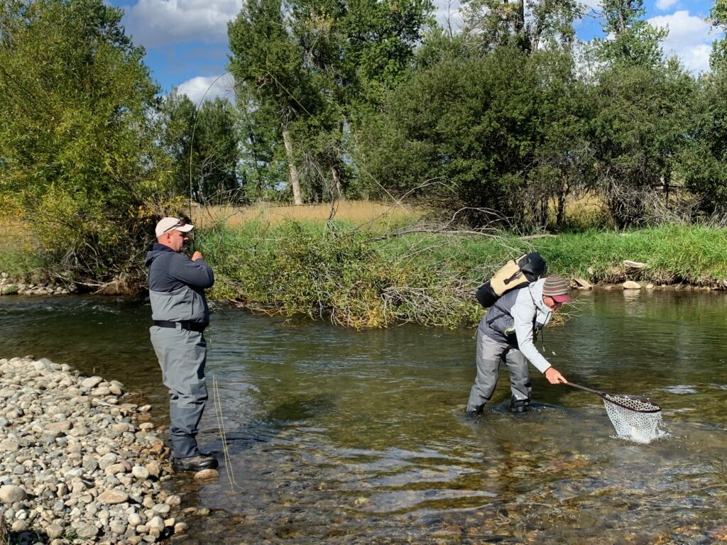 River time on a Montana freestone