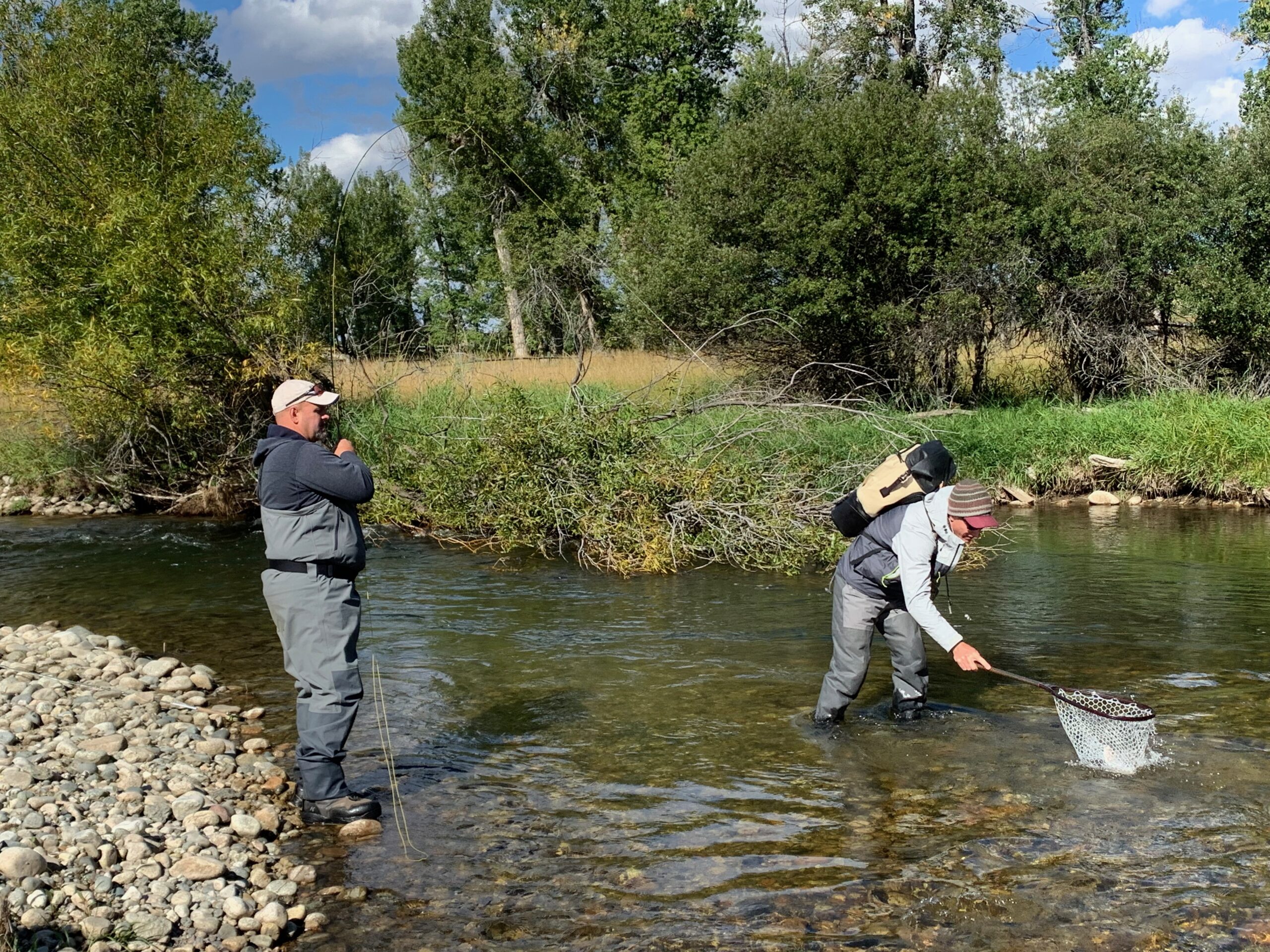 River time on a Montana freestone