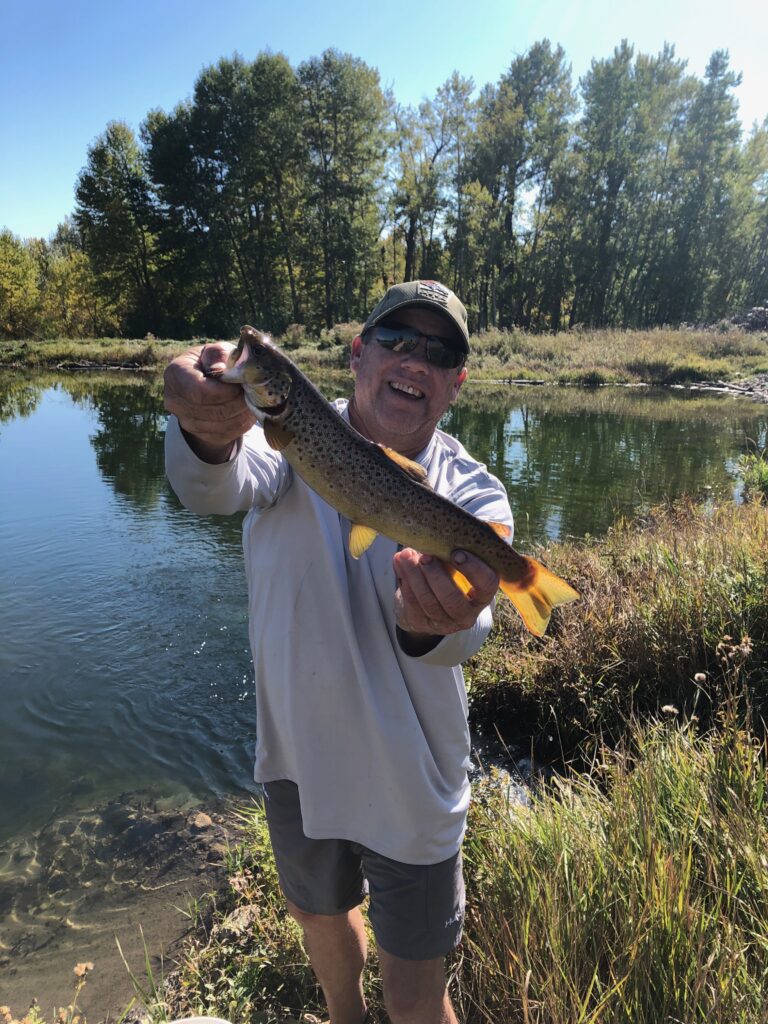 Shore release streamside