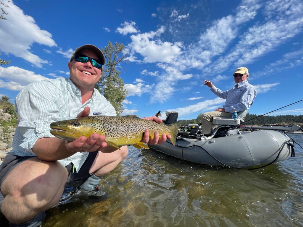 Catch and release on the water