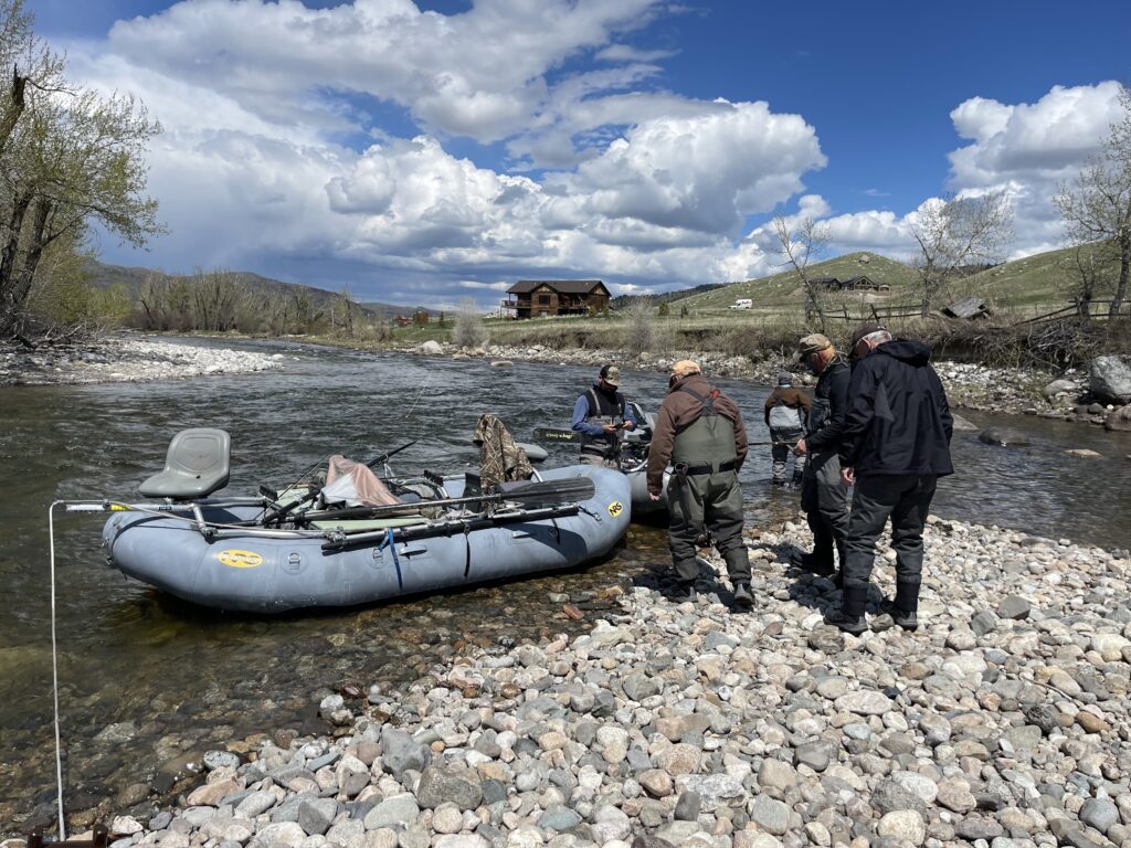 Lunch is adjourned — back to the river