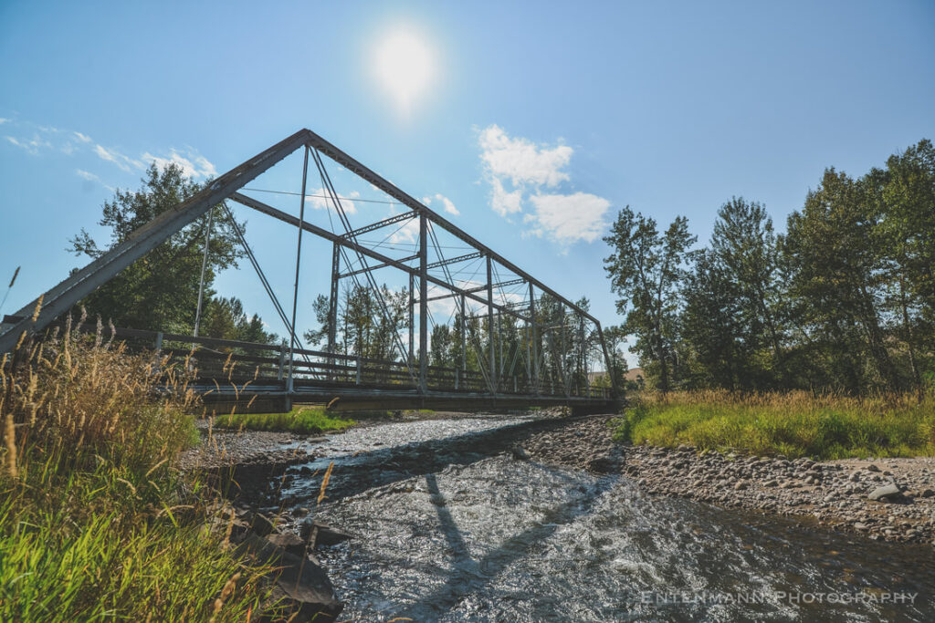 Historic bridge at Quill Gordon Ranch