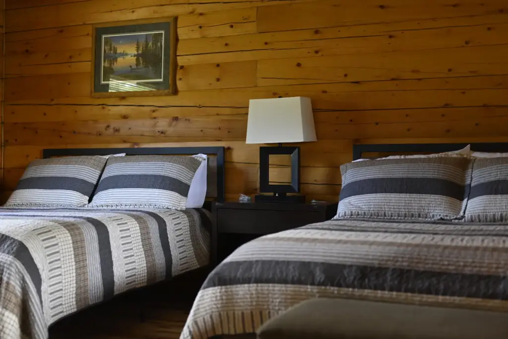 Two-queen guest room, alternate view